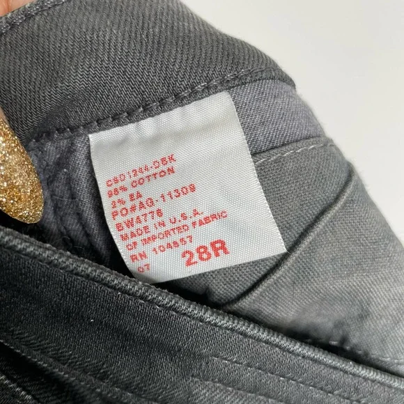 AG ADRIANO GOLDSCHMIED | Ripped Straight Leg Jeans | 28 - Picture 5 of 5